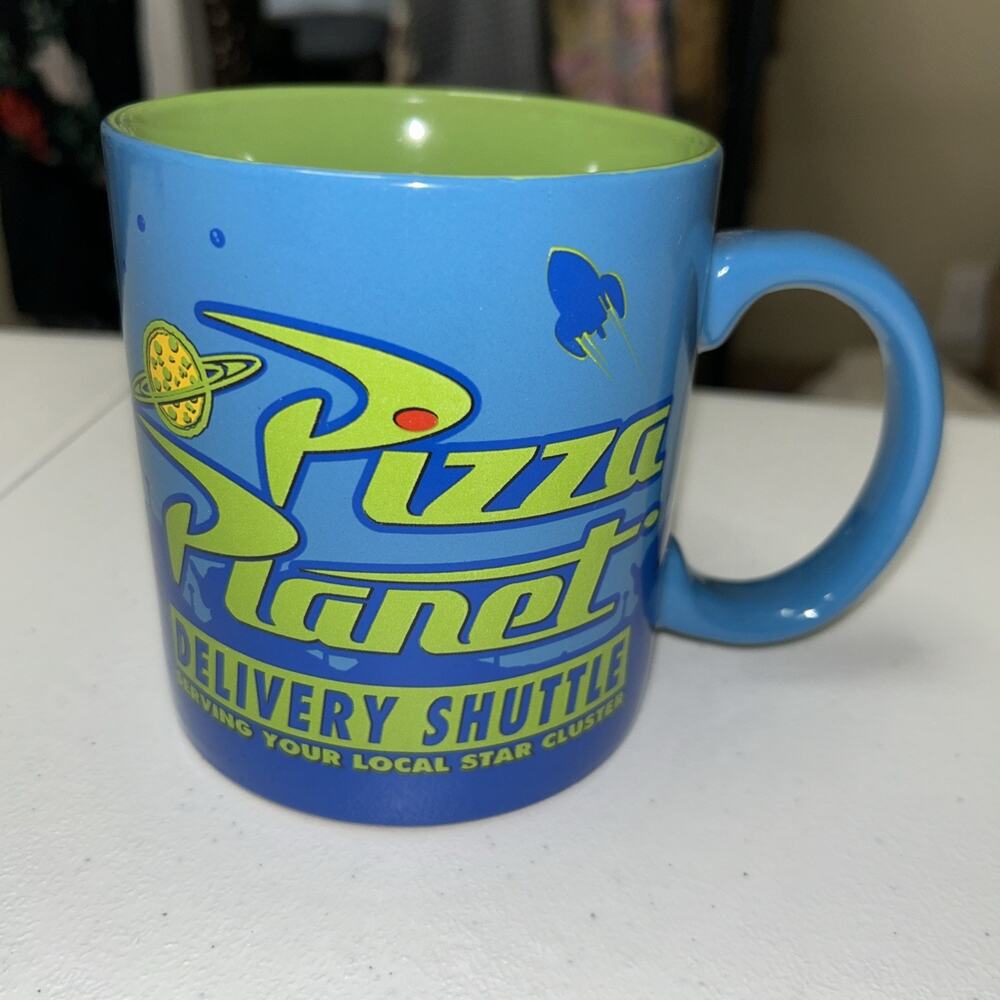 Disney Pixar Toy Story Pizza Planet Ceramic 20 Oz Mug